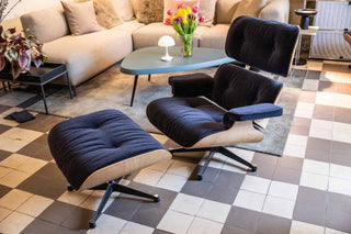 Vitra Eames Lounge Chair & Ottoman Stoff